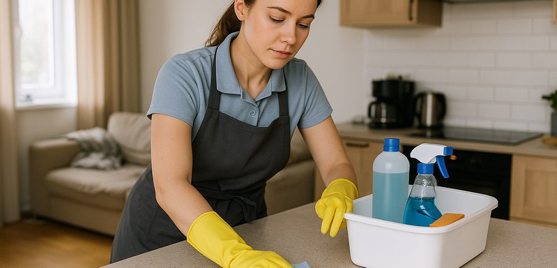 I clean the spots most people skip