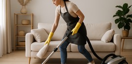 I clean the spots people skip