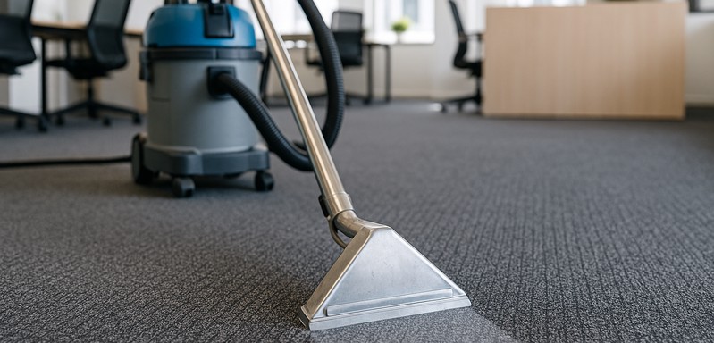 Quiet carpet cleaning for offices and shops