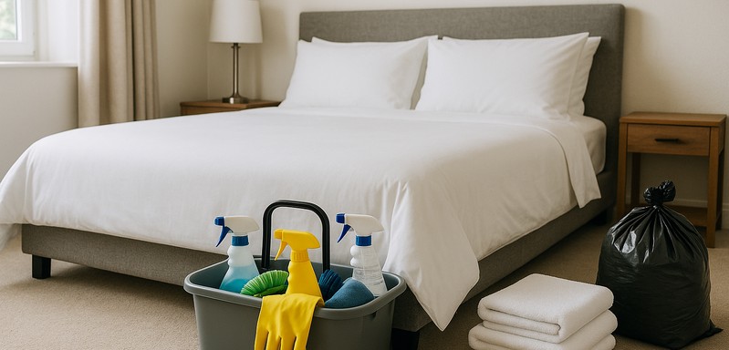 I will scrub the places tenants notice
