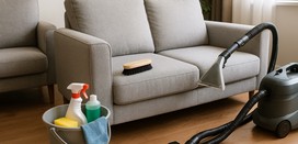 Upholstery cleaning, move-out help