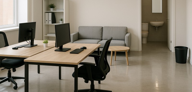 After-hours office cleaning