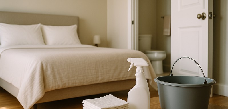 Airbnb cleaning, quick and simple
