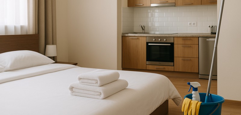 One-time Airbnb cleaning, quick turnarounds
