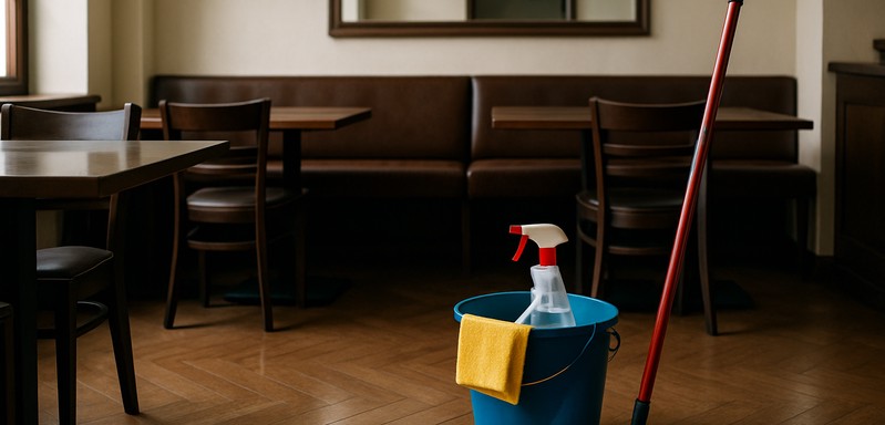 Greasey kitchen needs a reset