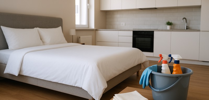 I will clean your apartment so you get your evening back