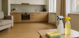 One-time apartment cleaning, easygoing and thorough