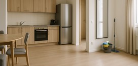 Apartment cleaning for studios and small flats