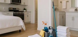 I clean Airbnb turnovers in 2 hours