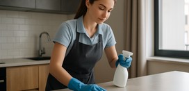 I clean the spots guests notice