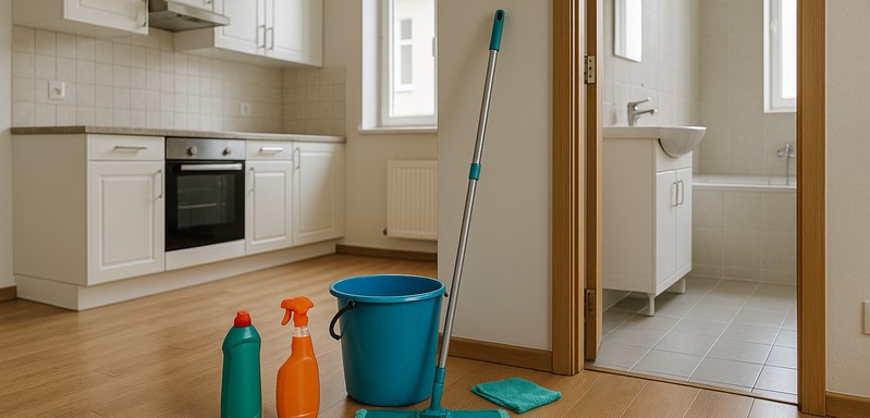 I will clean your place for the move-out walk-through
