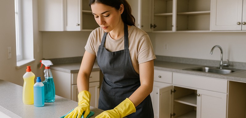 I will clean your place before move-out