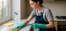 I will scrub the spots guests notice first