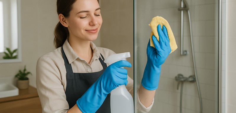 I clean the spots you skip